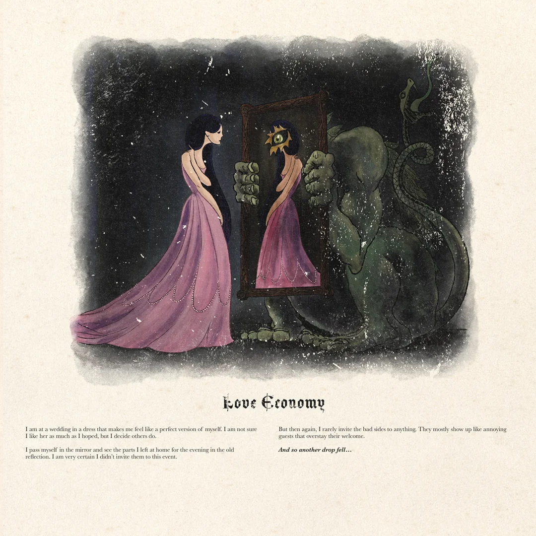Booklet spread — Love Economy