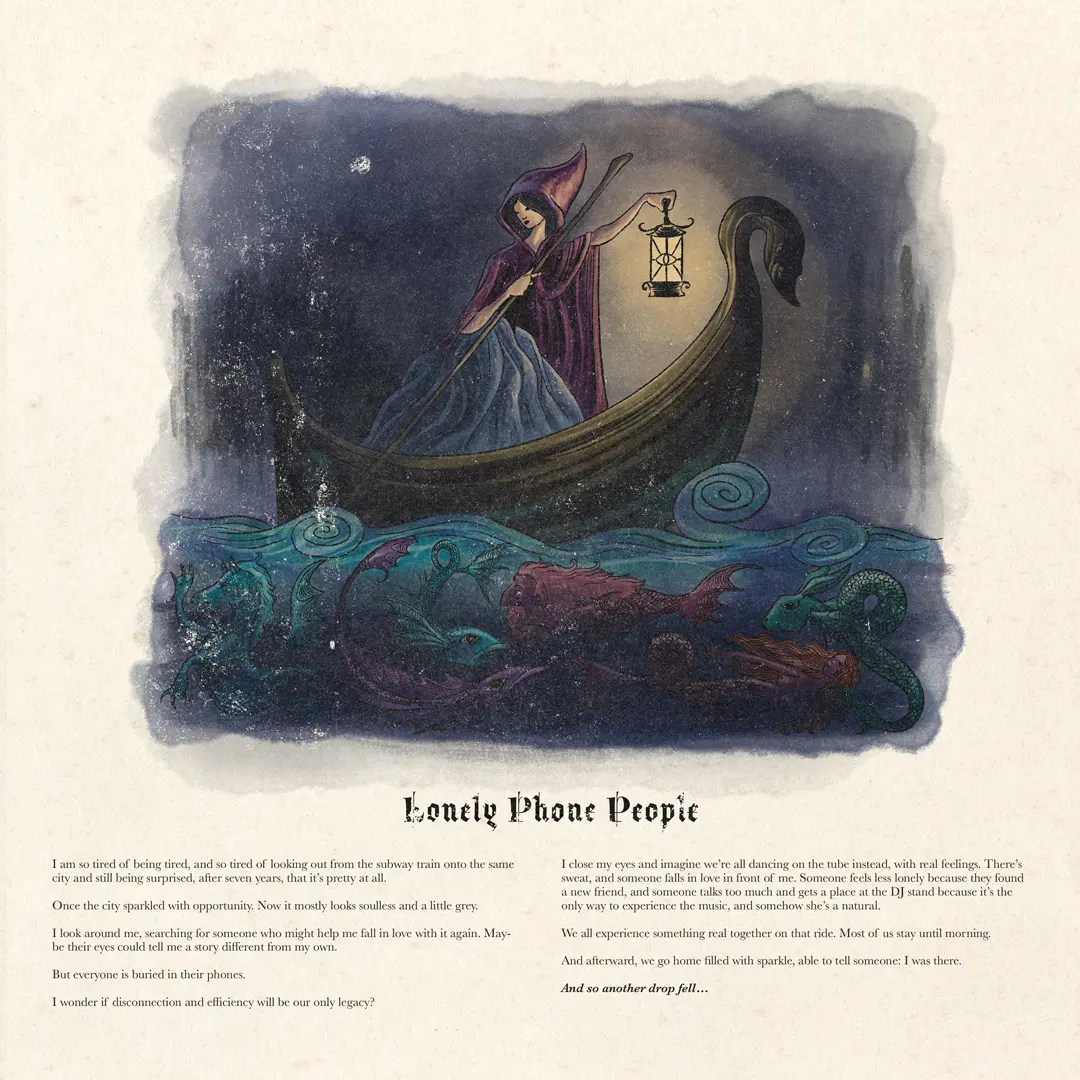 Booklet spread — Lonely Phone People